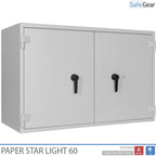 Paper Star Light 60 Dokumentskåp - 28 pärmar - Inbrottstest S2 / Brandtest 30 min