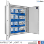 Paper Star Light 70 Dokumentskåp - 56 pärmar - Inbrottstest S2 / Brandtest 30 min