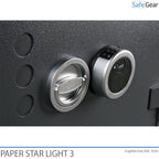 Paper Star Light 3 Brandsäkert Skåp - 5 pärmar - Inbrottstest Klass S2 / Brandtest 30 min