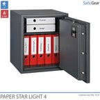 Paper Star Light 4 Brandsäkert Skåp - 7 pärmar - Inbrottstest Klass S2 / Brandtest 30 min