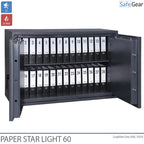 Paper Star Light 60 Dokumentskåp - 28 pärmar - Inbrottstest S2 / Brandtest 30 min