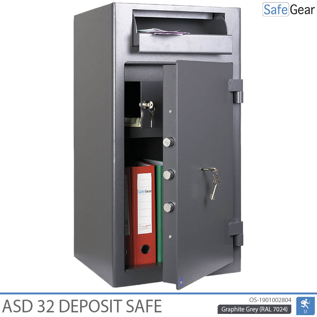 ASD 32 Deponeringsbox (155 L) – Inbrottstest klass S1