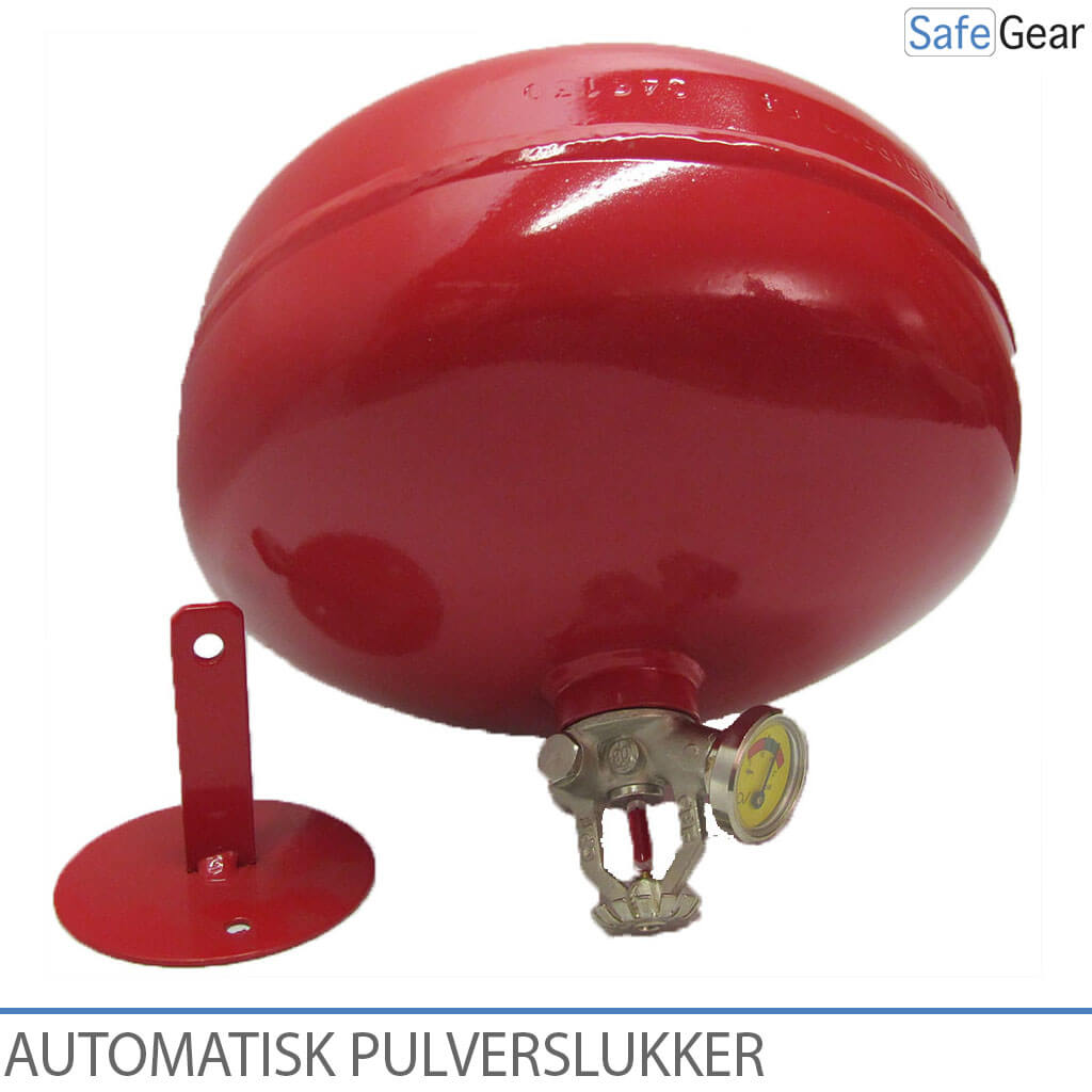 Automatisk pulversläckare 12 kg