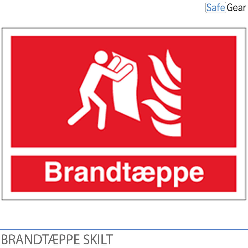 Brandfilt – Skylt – 105 x 148 mm – Plast