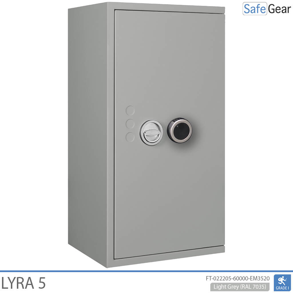 Lyra 5 - Säkerhetsskåp (109 Liter) - Inbrottstest Klass 1
