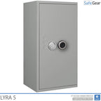 Lyra 5 - Säkerhetsskåp (109 Liter) - Inbrottstest Klass 1