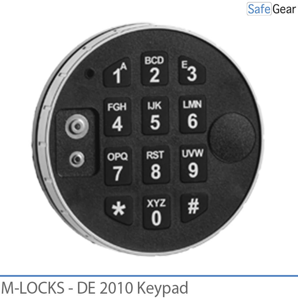 M-Locks DE 2010 / DE 2020 / DE 2030 tangentbord