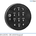 M-Locks DE 2010 / DE 2020 / DE 2030 tangentbord