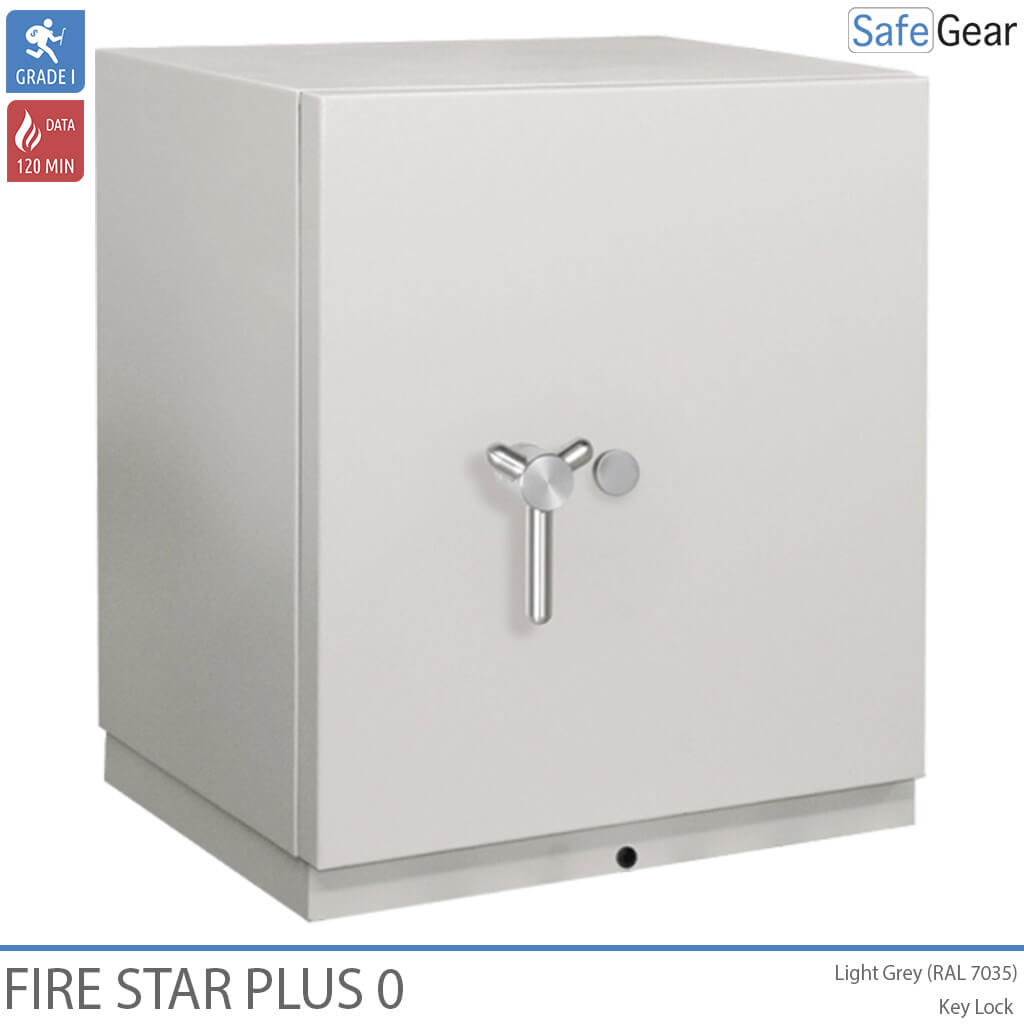 Fire Star Plus 0 Datamediaskåp (44 LTO) – inbrottstest Klass I / brandtest 120 min