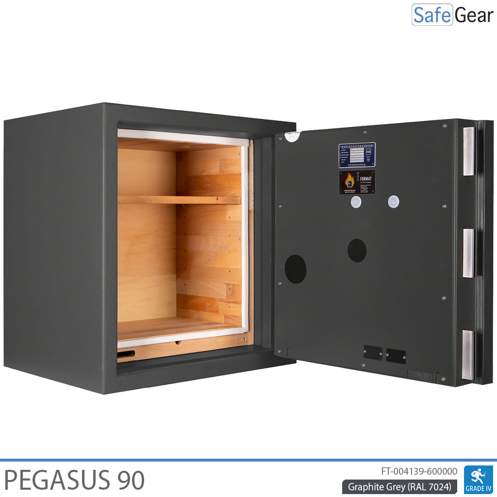 Pegasus IV Värdeskåp (90 L) – Inbrottstest Klass 4