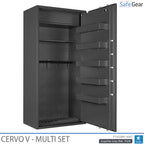 Cervo V Multi Set – Vapenskåp – (14 gevär) – Inbrottstest Klass 1