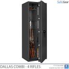 Dallas Combi - Vapenskåp (4 gevär) - Inbrottstest Klass 1
