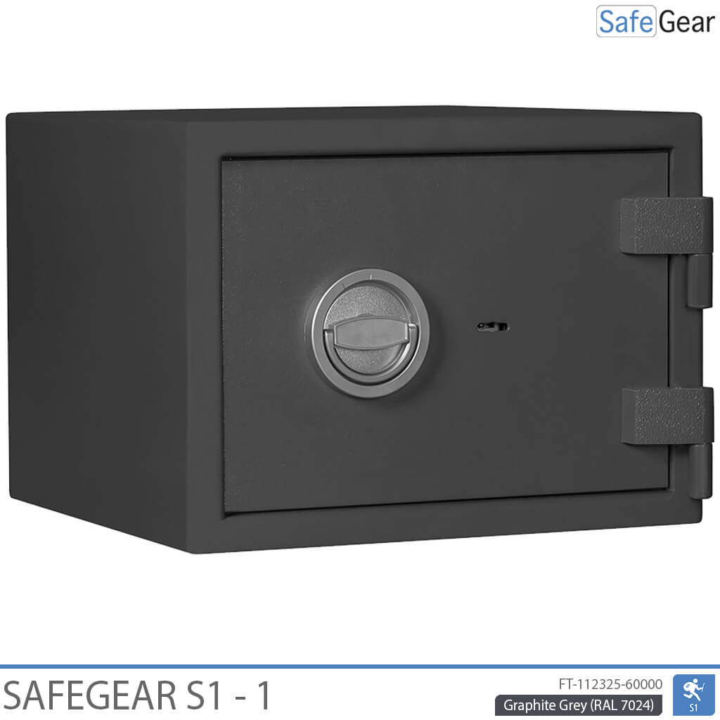 SafeGear SG 1 - Säkerhetsskåp (34 Liter) - Inbrottstest Klass S1