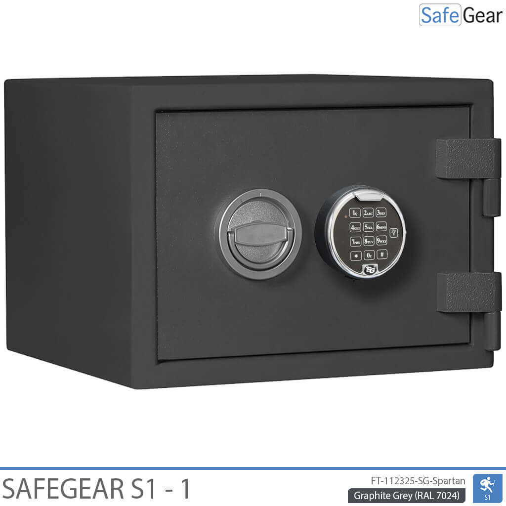 SafeGear SG 1 - Säkerhetsskåp (34 Liter) - Inbrottstest Klass S1