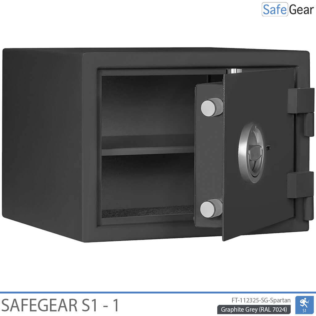 SafeGear SG 1 - Säkerhetsskåp (34 Liter) - Inbrottstest Klass S1
