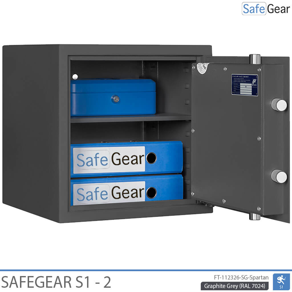 SafeGear SG 2 - Säkerhetsskåp (46 Liter) - Inbrottstest Klass S1