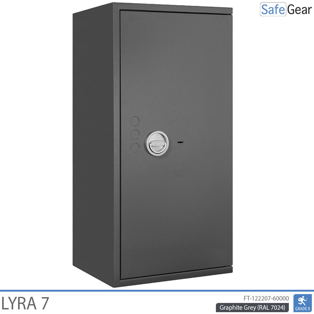 Lyra 7 - Säkerhetsskåp (118 Liter) - Inbrottstest Klass 0