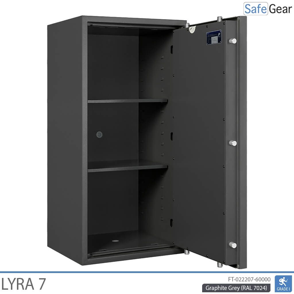 Lyra 7 - Säkerhetsskåp (118 Liter) - Inbrottstest Klass 1