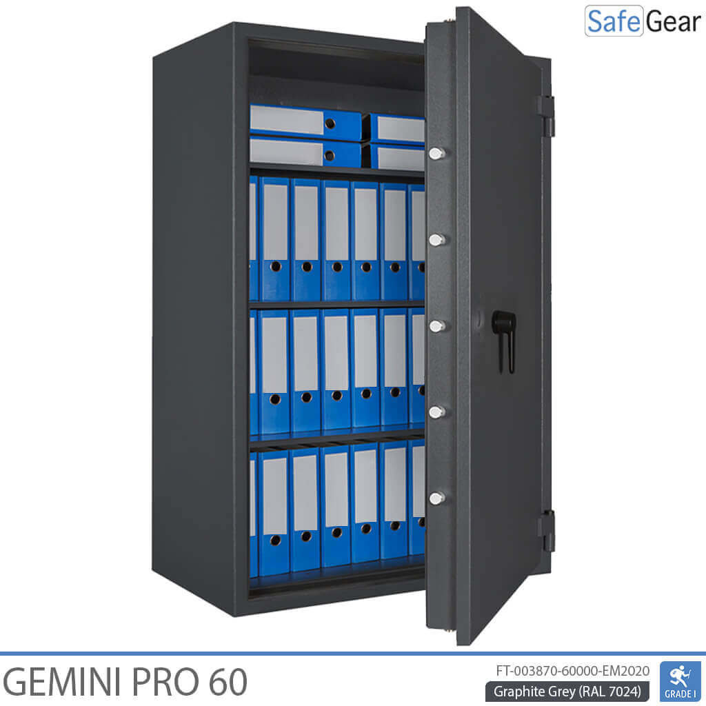 Gemini Pro 60 - Säkerhetsskåp (431 liter) - Inbrottstest Klass 1