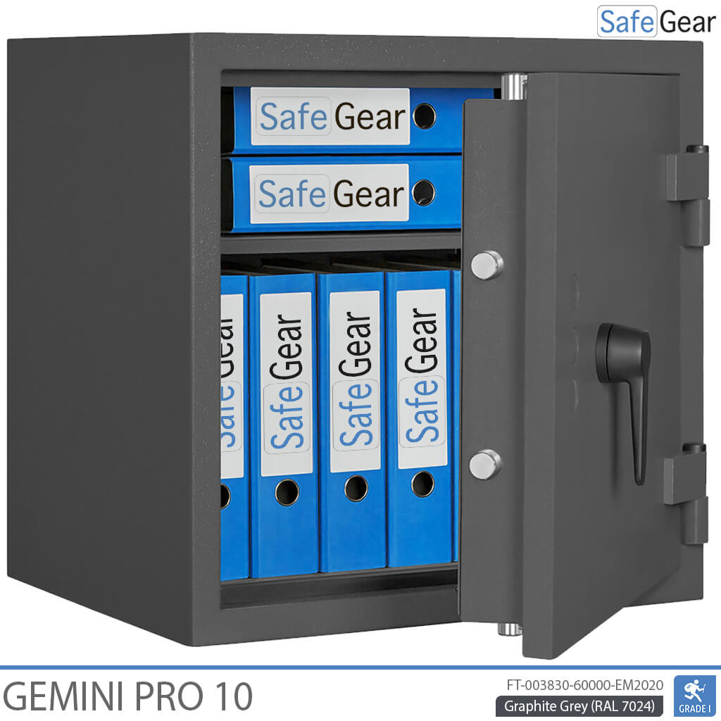 Gemini Pro 10 - Säkerhetsskåp (103 liter) - Inbrottstest Klass 1