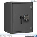 Gemini Pro 2 - Säkerhetsskåp (70 liter) - Inbrottstest Klass 1