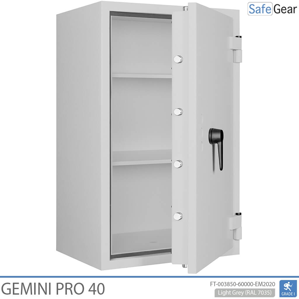 Gemini Pro 40 - Säkerhetsskåp (180 liter) - Inbrottstest Klass 1