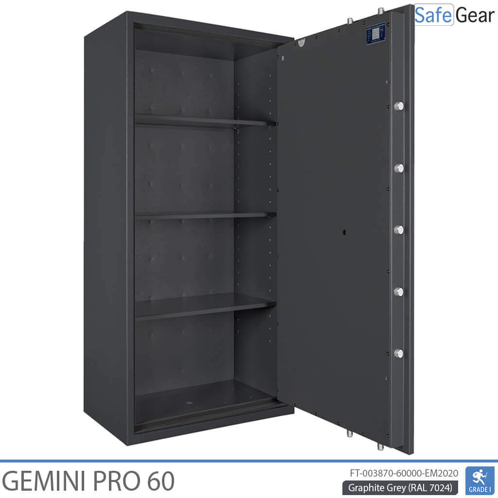 Gemini Pro 60 - Säkerhetsskåp (431 liter) - Inbrottstest Klass 1