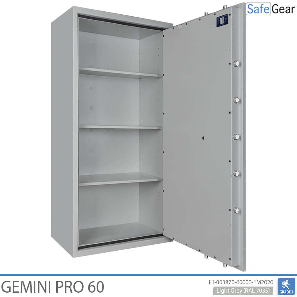 Gemini Pro 60 - Säkerhetsskåp (431 liter) - Inbrottstest Klass 1