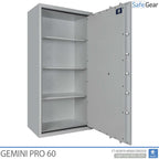 Gemini Pro 60 - Säkerhetsskåp (431 liter) - Inbrottstest Klass 1