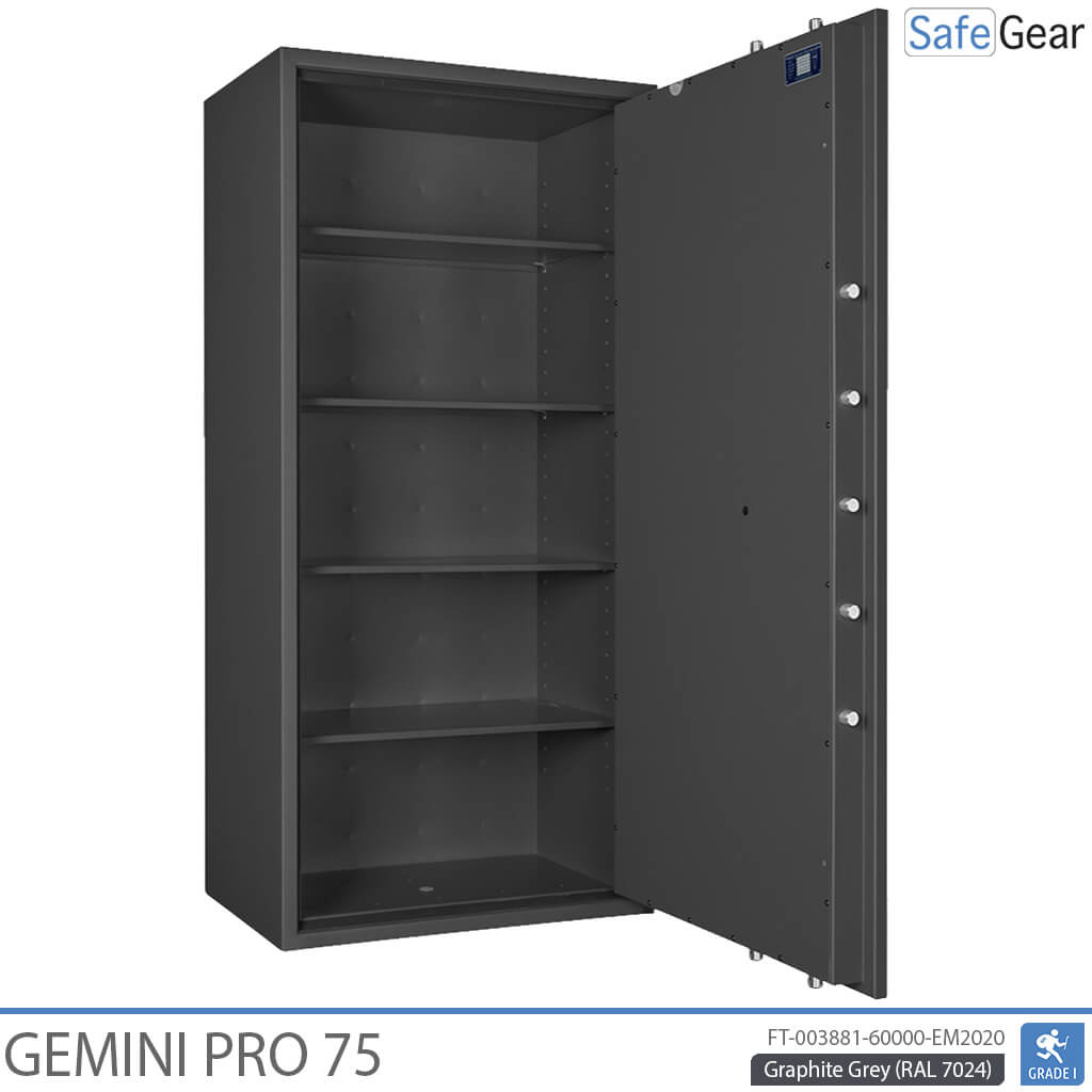 Gemini Pro 75 - Säkerhetsskåp (544 liter) - Inbrottstest Klass 1