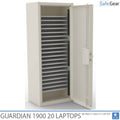 Guardian 1900 – 20 bärbara datorer med laddning – inbrottstest SSF 3494