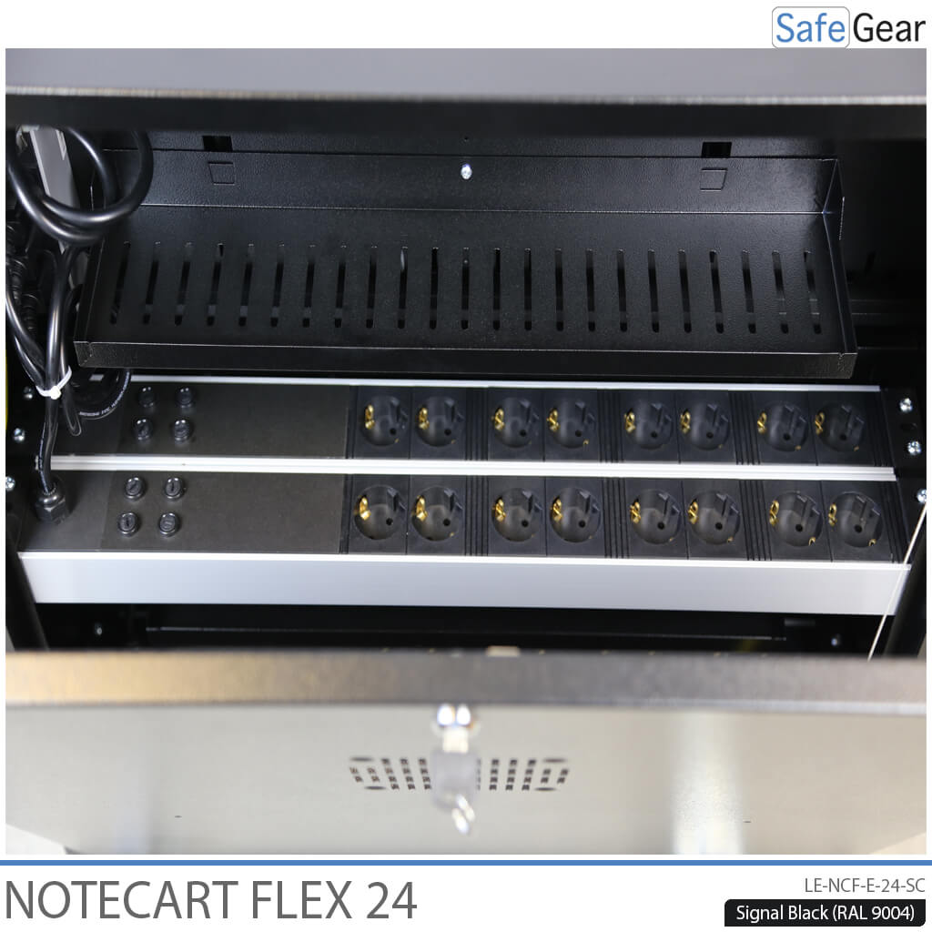 NoteCart Flex – 24 bärbara datorer med laddning