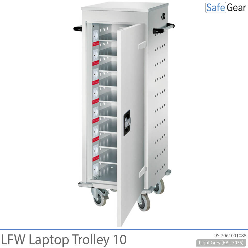 LFW laptopvagn – 10 bärbara datorer med laddning