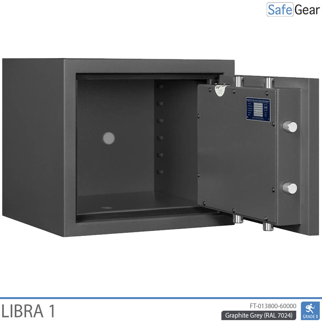 Libra 1 - Säkerhetsskåp (46 liter) - Inbrottstest Klass 0