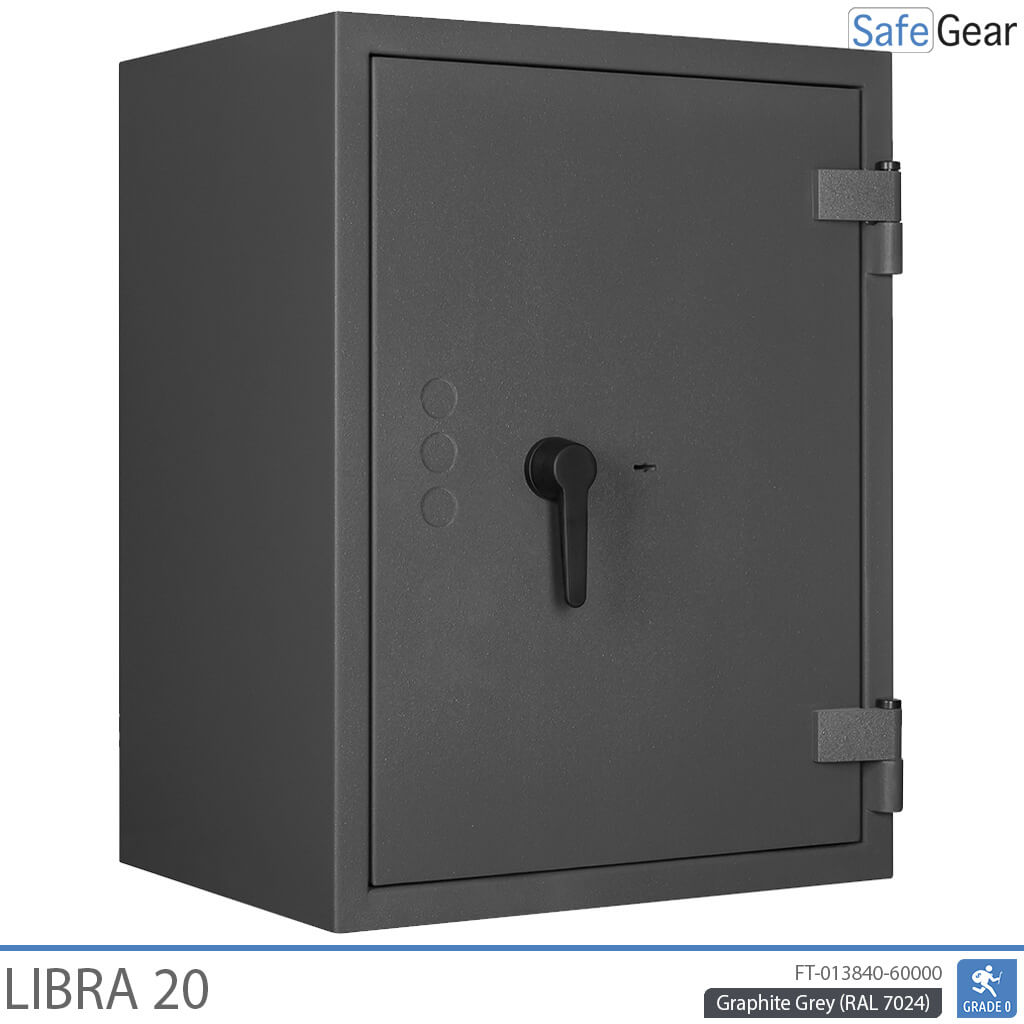 Libra 20 - Säkerhetsskåp (142 liter) - Inbrottstest Klass 0