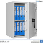 Libra 20 - Säkerhetsskåp (142 liter) - Inbrottstest Klass 0