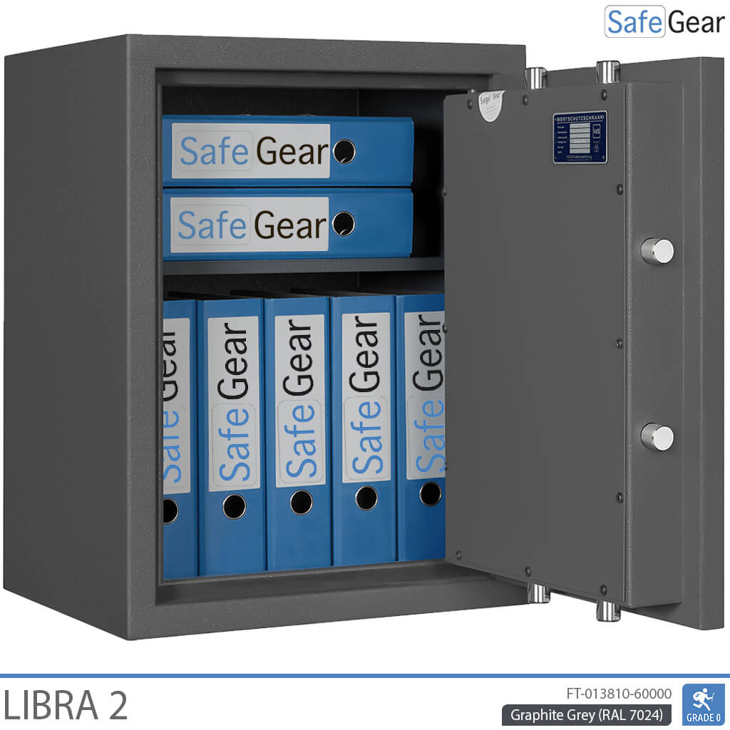 Libra 2 - Säkerhetsskåp (70 liter) - Inbrottstest Klass 0
