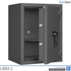 Libra 2 - Säkerhetsskåp (70 liter) - Inbrottstest Klass 0