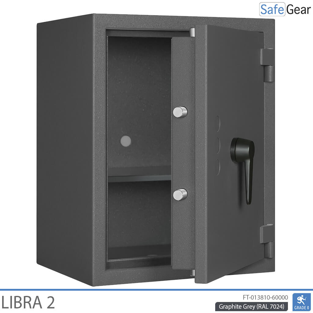Libra 2 - Säkerhetsskåp (70 liter) - Inbrottstest Klass 0