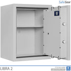 Libra 2 - Säkerhetsskåp (70 liter) - Inbrottstest Klass 0