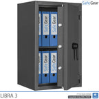 Libra 3 - Säkerhetsskåp (91 liter) - Inbrottstest Klass 0