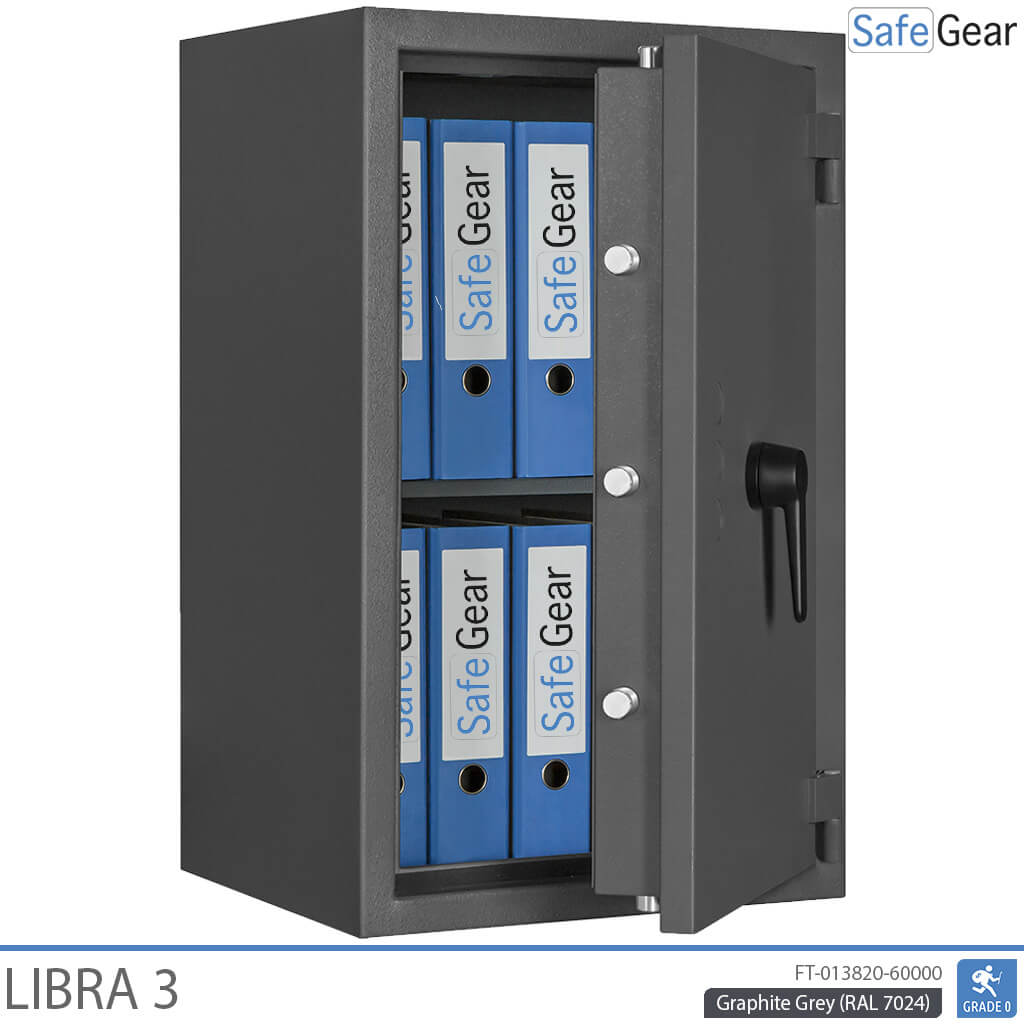 Libra 3 - Säkerhetsskåp (91 liter) - Inbrottstest Klass 0