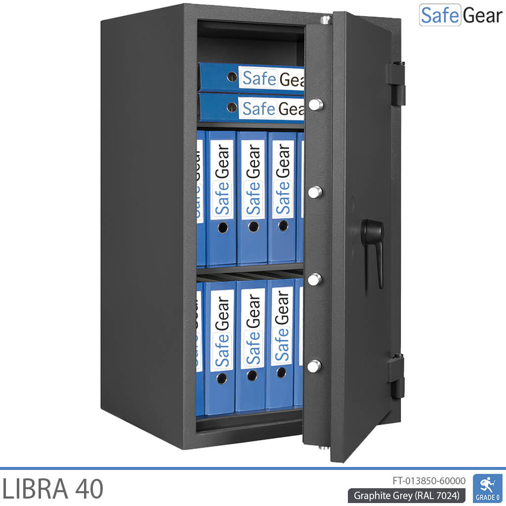 Libra 40 - Säkerhetsskåp (180 liter) - Inbrottstest Klass 0