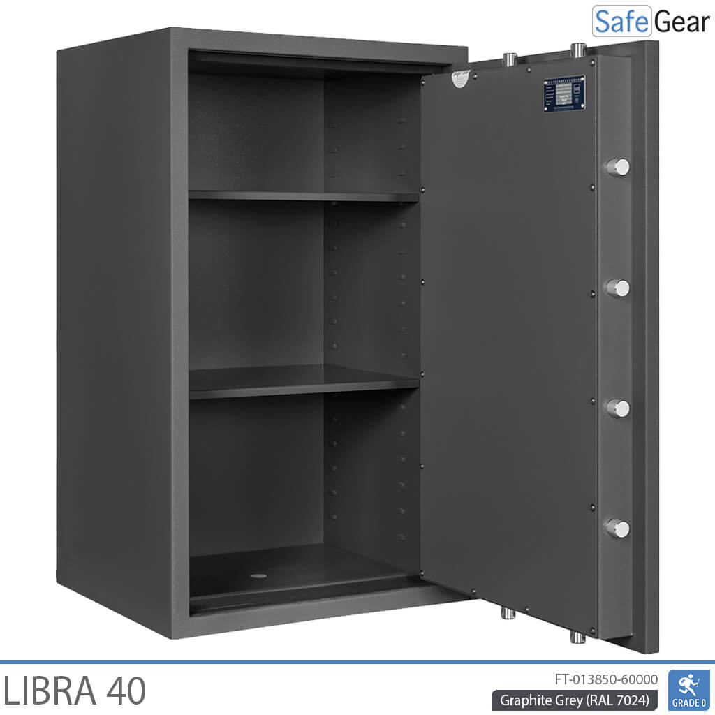 Libra 40 - Säkerhetsskåp (180 liter) - Inbrottstest Klass 0