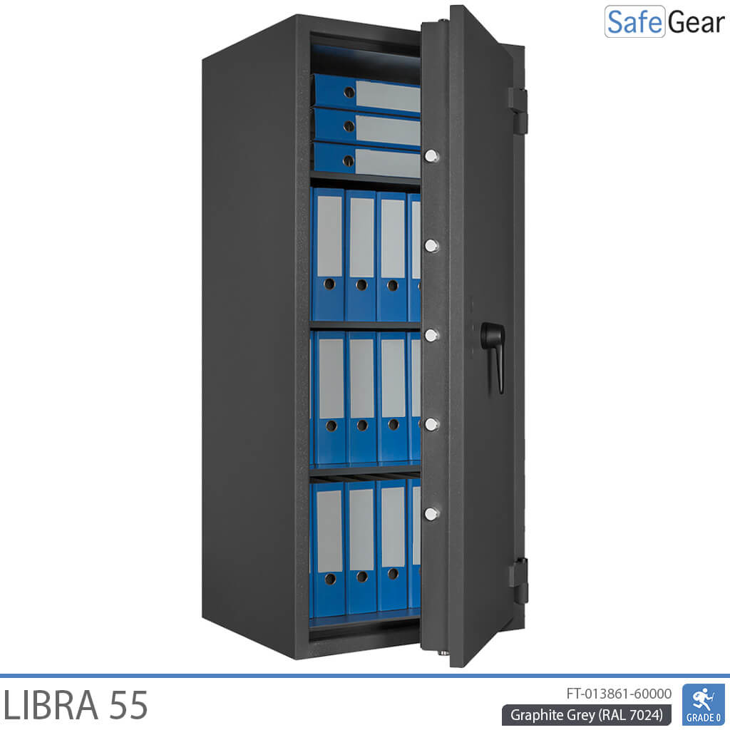 Libra 55 - Säkerhetsskåp (293 liter) - Inbrottstest Klass 0
