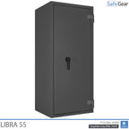 Libra 55 - Säkerhetsskåp (293 liter) - Inbrottstest Klass 0