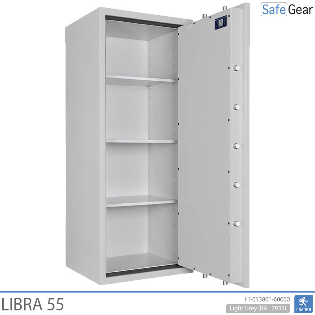 Libra 55 - Säkerhetsskåp (293 liter) - Inbrottstest Klass 0