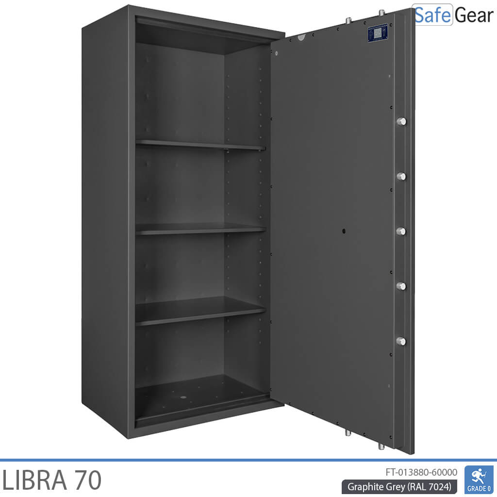 Libra 70 - Säkerhetsskåp (479 liter) - Inbrottstest Klass 0