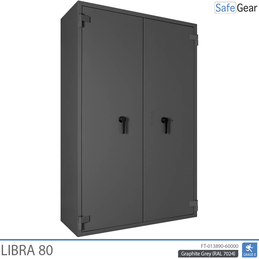 Libra 80 - Säkerhetsskåp (859 liter) - Inbrottstest Klass 0