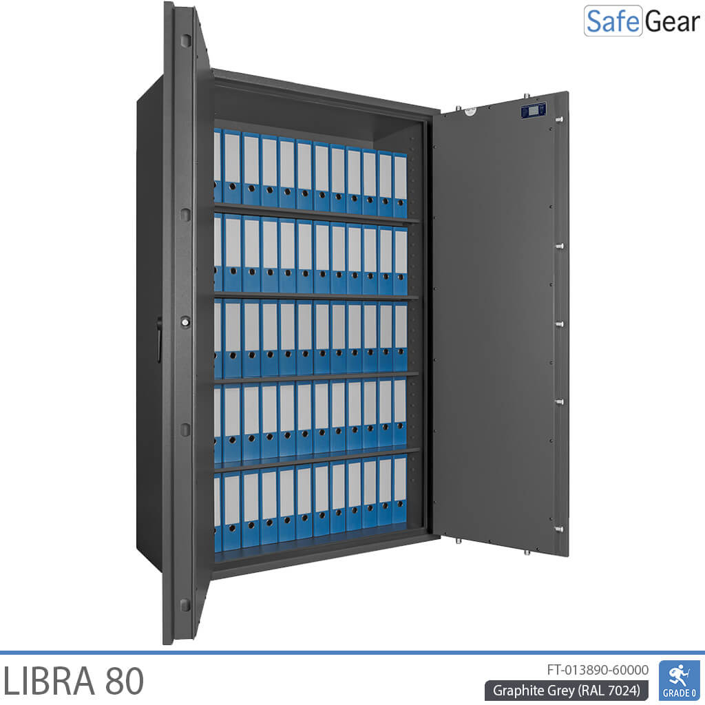 Libra 80 - Säkerhetsskåp (859 liter) - Inbrottstest Klass 0